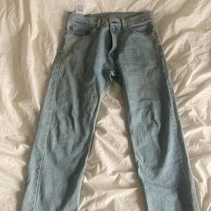 Men's Levi Light Wash 505 33x32 Jeans